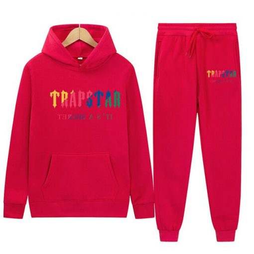 Trapstar red tracksuits